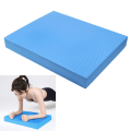 Miniatyrbild 4 av 5: TPE Balans Träning Skumkudde Platt Stöd Mjuk Kudde Hög Rebound Träning Fitness Yogamatta Azurblå