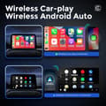 Miniatyrbillede 3 af 5: Trådløs Android Auto CarPlay-adapter til Android-telefoner iPhones Plug in Type C-adapter Åbent Android-system med GPS
