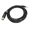 Miniatyrbillede 2 af 5: 7-polet Din-hane til DC 3,5 mm han-kabel udskiftning stereo MIDI DIN 7-polet til 3,5 mm lyd- og videokabel 9,8 fod