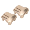Miniatyrbillede 4 af 8: 2 stk. messing differentialedæksel til Traxxas 1/18 RC bil, øger vægten, rustbeskyttelse, RC akseldæksel, guld