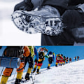 Miniatyrbilde 4 av 5: Sklisikre såler for gåing på snø og is (1 par), M