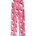 Miniatyrbillede 1 af 4: Søte tegnede pyjamasbukser til kvinder overalt print flanel pyjamas varme hjem søvn graffiti bukser XL