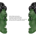 Miniatyrbild 5 av 5: Hulkmask för barn - Superhjältedräkter, Barnkalas, Hulk-leksaker, Halloween cosplay, Maskerader (Hulkmask)