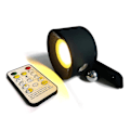 Miniatyrbillede 1 af 5: Genopladelig væglampe sengelampe læselampe genopladelig bærbar touch justerbar natlampe magnetisk suge kabinetlampe (sort) {GKS}