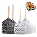 Miniatyrbillede 2 af 8: 12/14 tommer aluminium pizzaspade med langt T-håndtag E