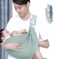 Miniatyrbilde 3 av 5: Nyfødt bæresele Dobbel bruk cover Mesh Netting Ammebærer Up Baby