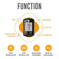 Miniatyrbillede 4 af 5: Smart GPS Cykelcomputer Trådløs Digital Speedometer Xoss