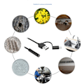 Miniatyrbilde 5 av 5: Endoskopkamera, rørinspeksjonskamera, IP67 Endoskopkamera med 6 LED-lys 5m myk kabel for iPhone iOS Android smarttelefon