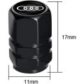 Miniatyrbilde 5 av 5: Bildäckventilkåpor, Bildammskydd för Audi A1 A3 RS3 A4 A5 A6 A7 RS7 A8 Q3 Q5 Q