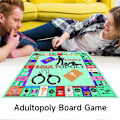 Miniatyrbillede 4 af 5: Adultopoly Brætspil, Parspil til Voksne, Par Brætspil, Brætspil til Voksne, Soveværelsesspil til Par, Relationskortspil