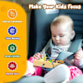 Miniatyrbillede 5 af 5: Træ Busy Board til småbørn Montessori Busy Board LED-lysafbryder Sensorisk bræt Pedagogisk læringslegetøj Baby og småbørn fra 3 år A