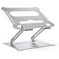 Miniatyrbillede 3 af 5: Justerbart bærbart laptopstativ i aluminiumslegering, foldbar og bærbar til Macbook-laptopstativ, sort