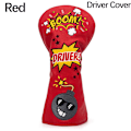 Miniatyrbild 1 av 9: Golfklubbs Huvudskydd Golfträskydd RÖD DRIVER COVER DRIVER Röd Red Driver Cover-Driver Cover