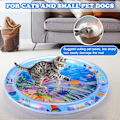 Miniatyrbild 2 av 5: Vattensensorisk lekmatta för katter, Kattleksaker för uttråkade innekatter, Cat Kicker Leksaker Självlekmatta, Interaktiva leksaker för katter