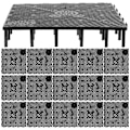 Miniatyrbillede 1 af 2: 20 stk Bundfilterplader til Akvarium PVC-Samling Kombination Clapboard Bundfilter (sort)