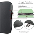 Miniatyrbilde 3 av 5: Databeskyttelse til 13 & 15 tommer, Passer til MacBook Pro og Air. 115 Svart - 15,6-tum