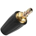 Miniatyrbillede 1 af 2: Roterende turbodyse 1.8 GPM 3000 PSI 035 til højtryksrenser, 1/4 tomme hurtigkobling, hurtigkobling, højtryksrenserdyse