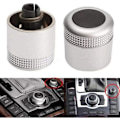 Miniatyrbild 3 av 5: MMI Multimedia Vridknapp Huvudmeny Volymknapp Skydd 4F0919069 4F0919070 Lämplig för -Audi A6 Allroad Quattro C6 A8 Q7