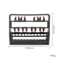 Miniatyrbilde 2 av 5: Universal Oppvaskmaskin Bestikkurv Bærbar for Vinglass Vannkopp Oppbevaringsbokser Container Oppbevaring Or【mo】