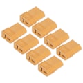 Miniatyrbilde 5 av 8: 8 stk. RC XT60 hann til T hunn adapter i ett stykke kobber Lett Universal XT60 adapter for RC biler Fly Båter