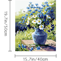 Miniatyrbild 7 av 7: Gör-det-själv måla efter nummer för vuxna nybörjare, måla efter nummer för vuxna