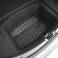 Miniatyrbild 4 av 7: TPE Matta Fram Bak för Tesla Model 3 Model Y Matt Tillbehör Bagageutrymme Lastbricka Golvmatta[mo] model 3  set