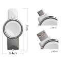 Miniatyrbillede 2 af 5: Ur-oplader kompatibel med Apple Watch-oplader, 2 i 1[mo]