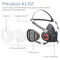 Miniatyrbillede 2 af 5: 3 stk. Laser Nivellerings Tripod Adapter, 5/8 Hun til 1/4 til Mikrofonstativ, Kamera, Reducerende Gevindadapter
