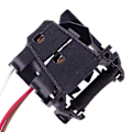 Miniatyrbilde 3 av 4: H7 Halogen frontlykt pæreholder adapter sokkel passer Ford Focus 2 Mk2 Focus 3 Mk3 Svart