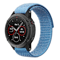 Miniatyrbild 2 av 5: Justerbart nylonarmband för Garmin Forerunner 965/955/945/935 - Azure, Sky B Azure, Sky Blue Style A Garmin Forerunner 965