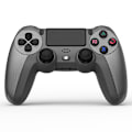 Miniatyrbillede 1 af 7: Trådløs PS4 Game Controller Bluetooth 2.1 Gamepad PS4 PC Computer Spillekonsol[mo] Silver