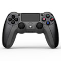 Miniatyrbillede 1 af 9: Trådløs PS4 Game Controller Bluetooth 2.1 Gamepad PS4 PC Computer Spillekonsol[mo] Black