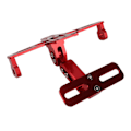 Miniatyrbillede 3 af 5: Motorcykel nummerpladeholder beslag Cnc aluminiumlegering Universal justerbar motorcykel nummerpladeholder