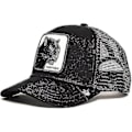 Pikkukuva 1 / 2: Vuxen Mesh Cap Sommar Baseball Cap Trucker Cap W-WELLNGS Black Panther