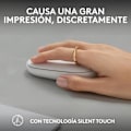 Miniatyrbild 4 av 5: Logitech Pebble Mouse M350s, stilren trådlös Bluetooth-mus, lättviktig, enkel att byta, kompatibel med Windows, macOS, iPadOS, Android, ChromeO