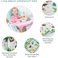 Miniatyrbillede 3 af 5: Babyspiskeforklæder - Langærmet babyspiskeforklæde, vandtæt