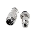 Miniatyrbillede 5 af 5: Gx16 Butting Aviation Han-stik, hun-stik 2/3/4/5/6/7/8 Pin