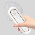 Miniatyrbillede 2 af 5: 1 x mini hvid ledningsfri rejse strygejern, 360 graders strygejern, USB