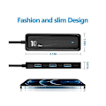 Pikkukuva 4 / 5: 10gbps Type C - USB 3.2 -sovitin, kannettava nopea siirto 6 in 1
