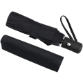 Miniatyrbillede 1 af 5: Foldbar paraply, Kompakt Automatisk Foldbar Paraply Automatisk