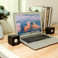 Miniatyrbild 4 av 5: USB-högtalare för dator, små högtalare för bärbar dator, skrivbord och netbook