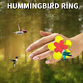 Miniatyrbillede 4 af 5: 6 stk. Kolibri Finger Ring Fuglefoder Håndholdt