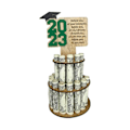 Miniatyrbillede 5 af 5: 1 stk Træ Graduation Tegnebog Gave til hendes Graduation