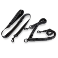 Miniatyrbillede 2 af 5: En trailer med to snore (sort 50m), 2 hundelejer, elastisk polstret