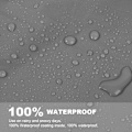 Pikkukuva 3 / 5: Sateenkaariponcho, 2 kpl Vedenpitävä Poncho, Uusiokäyttöinen Poncho EVA