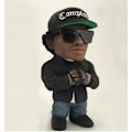 Miniatyrbild 1 av 4: Legend Hip Hop Rapper Minnesmärke Hartsstatyett Miniatyrprydnader Dekor C