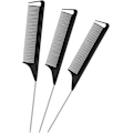 Miniatyrbillede 1 af 5: 3 stk. Fletning Delingskam, Rottehalekam, Stålpin, Kulfiber