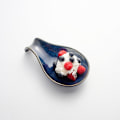 Miniatyrbillede 2 af 5: Keramisk skeholder, skeholder til køkkenbord, skeholder