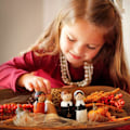 Miniatyrbild 5 av 5: 50 st träfigurer för målning, leksaksfigurer i trä, familjefigurer dockor för målning hantverk, små DIY träfigurer man kvinna pojke flicka barn