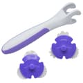 Praktiskt Cake Decorating Kit Säker Bakverk Galler Rullkniv